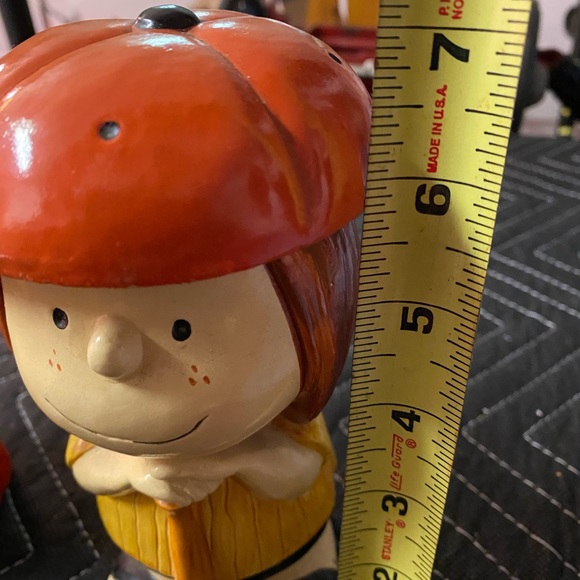 Peppermint Patty Ceramic & Peanuts Schroeder Piggy Bank Handmade - Picture 8 of 10